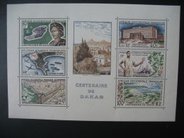 Afrique Occidentale Stamps French Colonies Bloc Feuillet N° BF 1 Neuf * - Ongebruikt