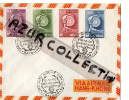 LETTRE  . SAIGON . 1958 .NGAY PHAT HANH ... - Viêt-Nam