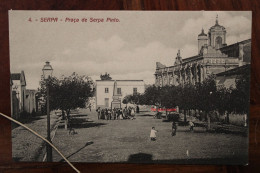 AK 1905 AZAMBUJA  Praça Serpa Pinto Cpa Carte Portugal - Lisboa