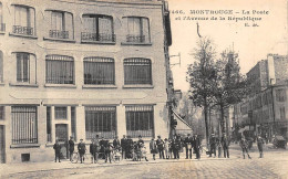 Montrouge         92       La Poste Et  Avenue De La République  N° 1466           (voir Scan) - Montrouge