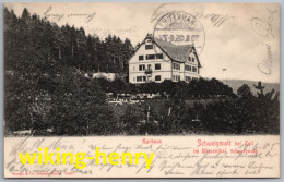 Schopfheim Raitbach Schweigmatt - S/w Kurhaus Bei Zell Im Wiesenthal Im Schwarzwald - Wiesenthal - Schopfheim