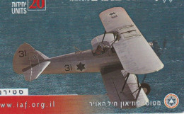 PHONE CARD ISRAELE AEREO (E95.13.1 - Israele