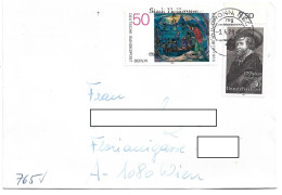 0164g: Brief BRD 1979 Nach A- 1080 Wien, P. P. Rubens - Rubens