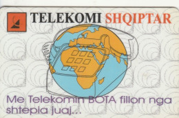 PHONE CARD ALBANIA  (E96.22.5 - Albanië