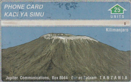 PHONE CARD TANZANIA  (E96.15.4 - Tanzanie