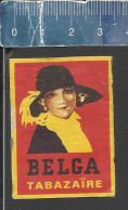 BELGA  TABAZAÏRE (CIGARETTES SIGARETTEN) - OLD MATCHBOX LABEL MADE CONGO - Boites D'allumettes - Etiquettes