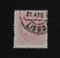 PORTUGAL 1884, King Luis I, Mi #62, Used, CV: €20 - Oblitérés