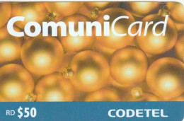 PREPAID PHONE CARD DOMINICANA  (E99.25.5 - Dominicana