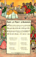 Chanson Enfantine > Illustrateur B Frings > Sur Le Pont D'Avignon > Réf: Guil. C 1 - Autres & Non Classés