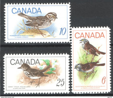 Canada 1969 Y.T.422/24 **/MNH  VF - Unused Stamps