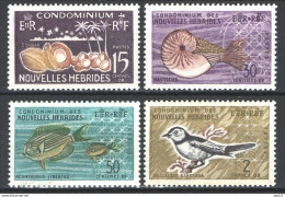 Nuove Ebridi 1963 Y.T.203/06 **/MNH VF - Unused Stamps
