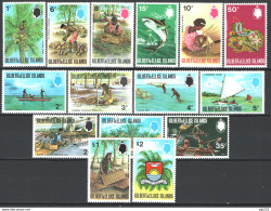 Gilbert & Ellice 1970 Y.T.168/82 **/MNH VF - Gilbert- En Ellice-eilanden (...-1979)