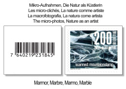 Switzerland 2024 Naturmuster Motifs Naturels Motivi Naturali Natural Patterns Marmor, Marbre, Marmo, Marble - Unused Stamps