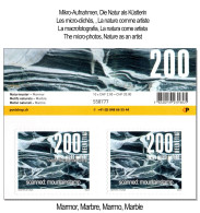 Switzerland 2024 Naturmuster Motifs Naturels Motivi Naturali Natural Patterns Marmor, Marbre, Marmo, Marble - Nuovi