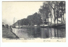 Willebroek  WILLEBROECK  - Le  Canal Et Le Pont Du Chemin De Fer  1904 - Willebrök