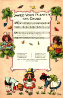 Chanson Enfantine >Illustrateur ""B Frings " > Savez Vous Planter Des Choux > Réf: Guil. C 1 - Sonstige & Ohne Zuordnung