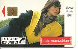 CARTE^PUBLIC-1988-120U-F 45-SO2-MANOUKIAN-4 Pe 1167-UTILISE-TBE - 1988