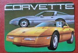 Petit Calendrier De Poche Corvette - Small : 1981-90