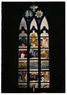 Stained Glass Window, The Church Of The Holy Spirit Tallinn Estonia 2000s Unused Postcard - Estonie