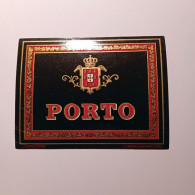 Ancienne ETIQUETTE  - PORTO Espagne- Spécimen D'étiquette G. JOUNEAU - Rum