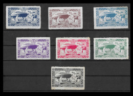 Vignette - Exposition Internationale 1913 - Paris - 7 Couleurs Neufs MNH CINDERELLAS VIGNETTEN - Scatole Di Fiammiferi - Etichette