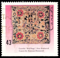 Canada (Scott No.1461 (o) Hand Crafted Textiles) (o) - Oblitérés