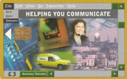 PHONE CARD GUERNSEY (E103.55.6 - Jersey En Guernsey