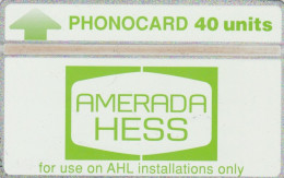 PHONE CARD REGNO UNITO AMERADA (E103.50.2 - Plateformes Pétrolières