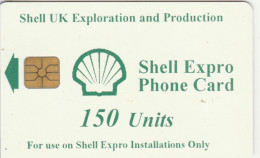 PHONE CARD REGNO UNITO SHELL (E103.50.1 - Piattaforme Petrolifere