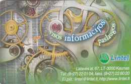 PHONE CARD LITUANIA (E103.31.6 - Lithuania