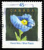 Canada (Scott No.1638 -  Pavot Bleu / Blue Poppy) (o) - Oblitérés