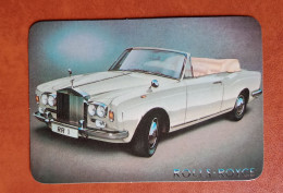 Petit Calendrier De Poche Rolls-Royce - Petit Format : 1981-90