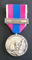 Medaille - DEFENSE NATIONALE - Agraffe INTENDANCE - Echelon Argent - France