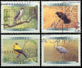 Canada (Scott No.1770-73 - Série Sur Les Oiseaux Canadiens/ Canadian Birds On Stamps) (o) Perf 12,5 X 13,1 - Oblitérés