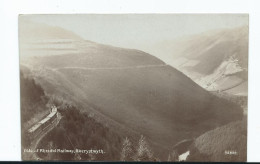 Wales Postcard Rp Vale Of Rheidol Railway Aberystwyth With Steam Engine Unused - Cardiganshire