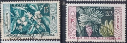 AOF  1956,58,  YT N°62,67  O,  Cote YT 0,75€ - Gebruikt