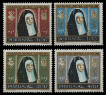 Portugal 1958 - Mi-Nr. 872-875 ** - MNH - Königin Leonor - Nuevos