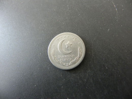 Pakistan 1/4 Rupee 1949 - Pakistán