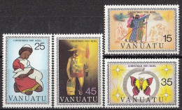 VANUATU 613-616,unused (**) Christmas 1981 - Vanuatu (1980-...)