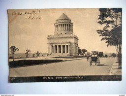 CPA NEW YORK  GRANTS TOMB RIVERSIDE DRIVE - Andere Monumenten & Gebouwen