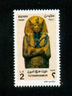 EGYPT / 1997 / MUMMIFORM COFFIN OF TUTANKHAMUN / MNH / VF - Ungebraucht