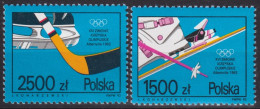 F-EX45216 POLAND MNH 1992 WINTER OLYMPIC GAMES ALBERTVILLE SKI.   - Winter 1992: Albertville