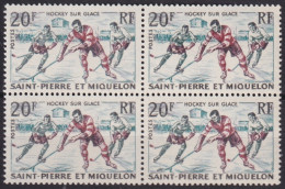 F-EX45269 SAINT PIERRE ET MIQUELON MNH 1959 WINTER SPORT HOCKEY.  - Hockey (Ice)