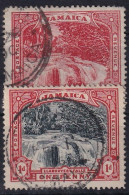 JAMAICA 1900/01 - Canceled - Sc# 31, 32 - Giamaica (...-1961)