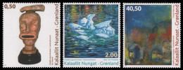 Grönland 2013 - Mi-Nr. 636-638 ** - MNH - Kunst, Gemälde / Paintings - Ungebraucht