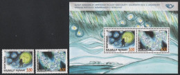 Grönland 2004 - Mi-Nr. 414-415 & Block 28 ** - MNH - Nordische Mythen - Unused Stamps