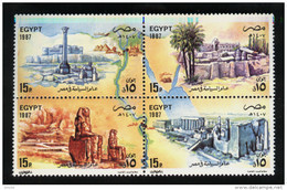 EGYPT / 1987 / TOURISM / EGYPTOLOGY / MNH / VF - Nuevos