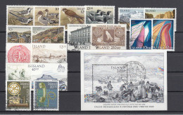 Islanda Usati: Annata Completa  1986  Lusso - Annate Complete