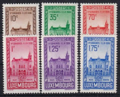 LUXEMBOURG 1936 - MNH - Sc# 200-205 (201: MLH) - Gebruikt