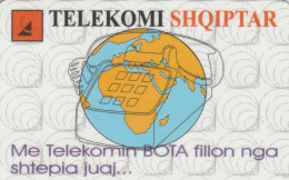 PHONE CARD ALBANIA (E104.34.3 - Albanien